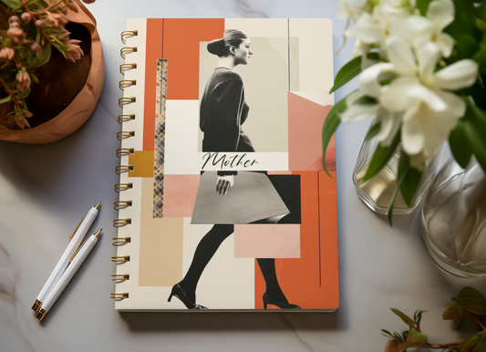 Elegant Mother Special Gift for Mom and Creative Spiral Notebook